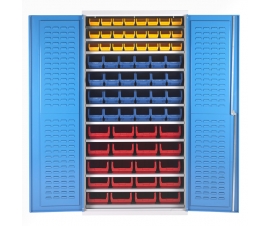 Bin Cabinet With 68 Picking Bins