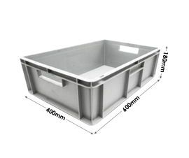 600 x 400 x 180mm euro stacking container
