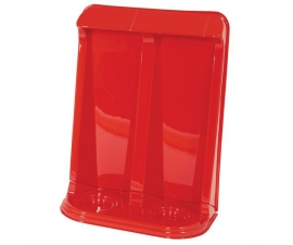 Double Fire Extinguisher Stand
