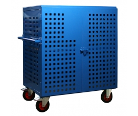 Mobile Storage Vault Cabinet