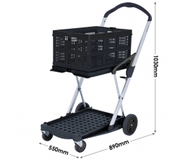Black Trolley Dimensions