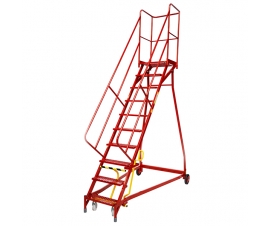 Fort Heavy Duty Vantage Professional Mobile Steps 10 Treads