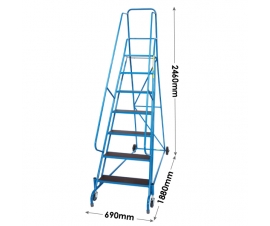 7 Tread Mobile Steps Dimensions