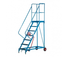 Fort Heavy Duty Vantage Mobile Steps With Phenolic Treads