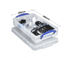 RRUB2.5DIV Really Useful Box With Divider Tray