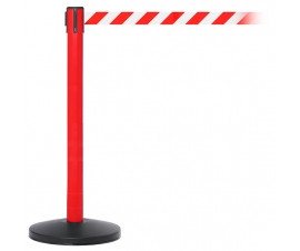 Red Post With Chevron Belt