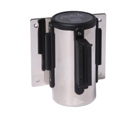 Wall Mounted Belt Barriers In Polished Chrome