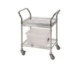 Chrome Wire Combination Trolley