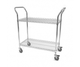 2 Tier Lipped Trolley