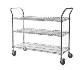 3 Tier Lipped Trolley
