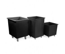 Black Container Trucks Example