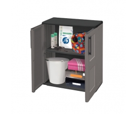CLD084D Double Compact Cupboard Open