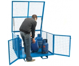 Security Cage With Lift Up Lid