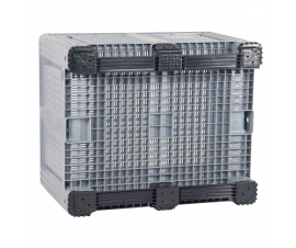 Bottom Of Vented Plastic Pallet