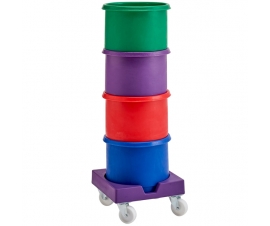 Dolly With Stacking Tubs Example