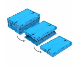 Folding Container In Blue