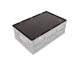 Example Lid With Strapping Grooves