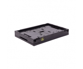 Folded Black Container
