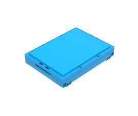 Smooth Base on Folded Container