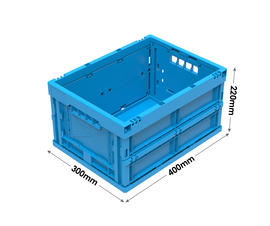 Folding Container In Blue