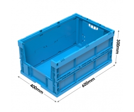 Open End Folding Container In Blue