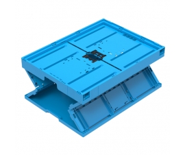 Part Folded Container