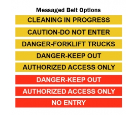 Messaged Belt Options