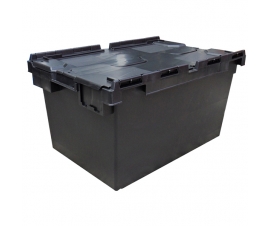 Black LC3 80 Litres Plastic Crates