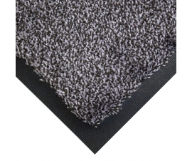 Washable Mat In Black/Grey