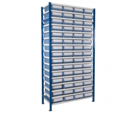 Expo 4 Shelving Bay G with Shelf Trays