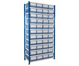 Expo 4 Shelving Bay H with Shelf Trays