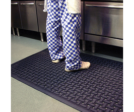 Rubber Matting In a Food Area