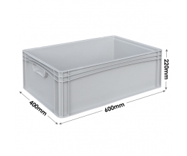 Euro Stacking Container Tray with Hand Grips