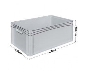 Euro Stacking Container Tray with Hand Grips
