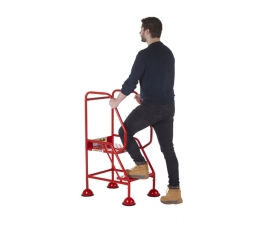 Domed Feet Steps In Use