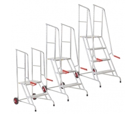 Climb It Loading Steps Galvanised Group