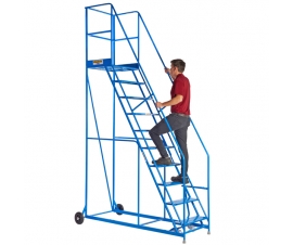 Warehouse Safety Steps In Use