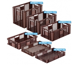 Euro Stacking Ventilated Bread Containers
