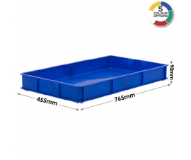 Stacking Confectionery Trays with solid sides and base