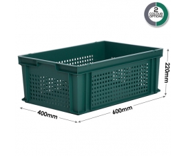 Green Euro Containers with Air Holes