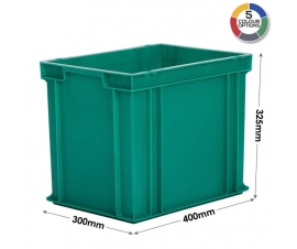 Green Storage Euro Containers That Are Stackable