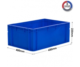 Large Blue Stacking Boxes