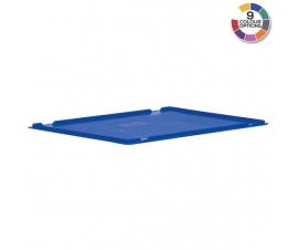 Drop-On Plastic Euro Container Lid For 600 X 400mm Coloured Euro Containers