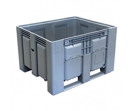 Large Plastic Pallet Box Closed Door