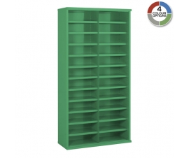 Steel Bin Cabinet In Green