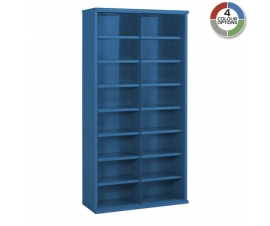 Steel Bin Cabinet In Blue