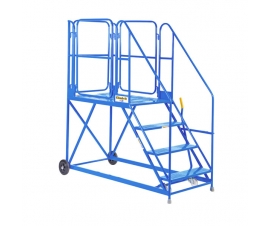 Climb-It Work Platform - Easy Slope In Blue