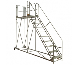Climb-It Work Platform - Easy Slope In Grey