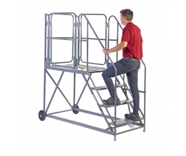 Climb-It Work Platform - Easy Slope In Use