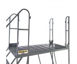 Climb-It Work Platform - Easy Slope Platform with Sides Removed